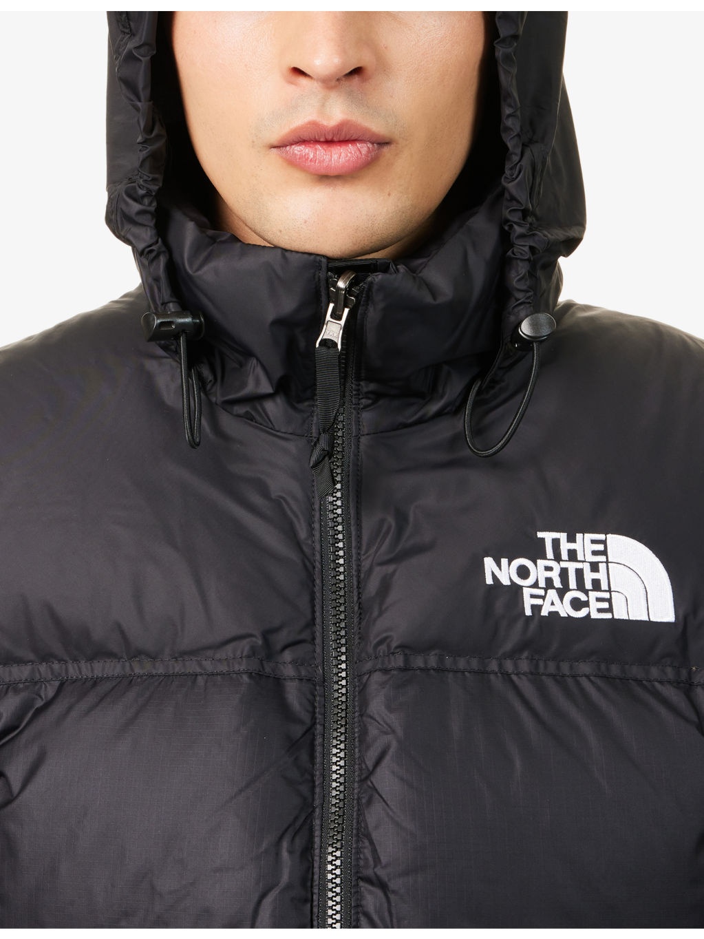 1996 Retro Nuptse High-Neck Shell-Down Vest - 5