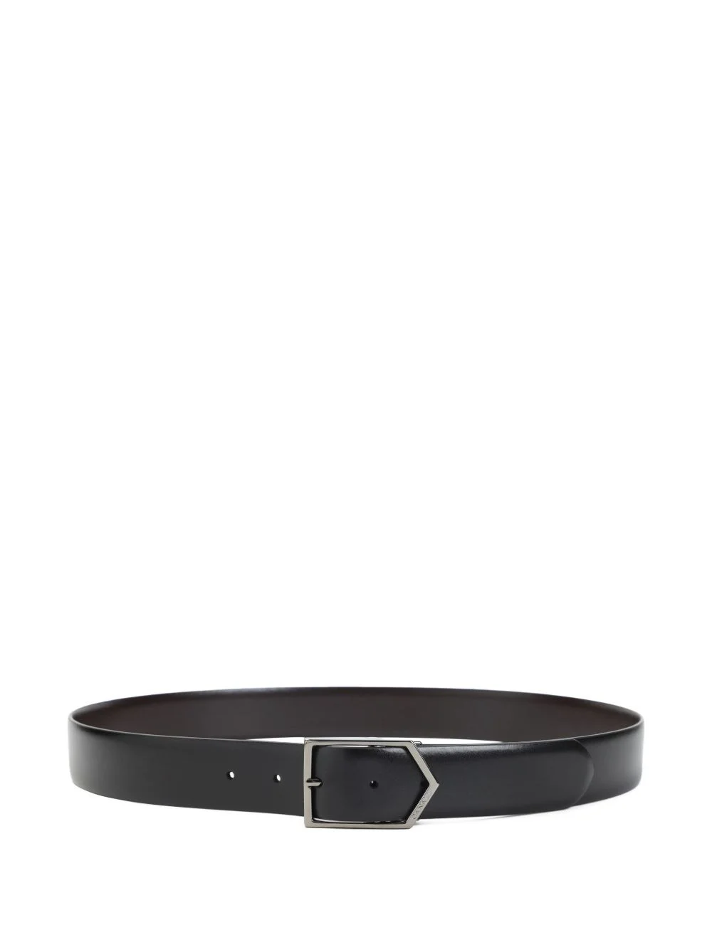 leather reversible belt - 1