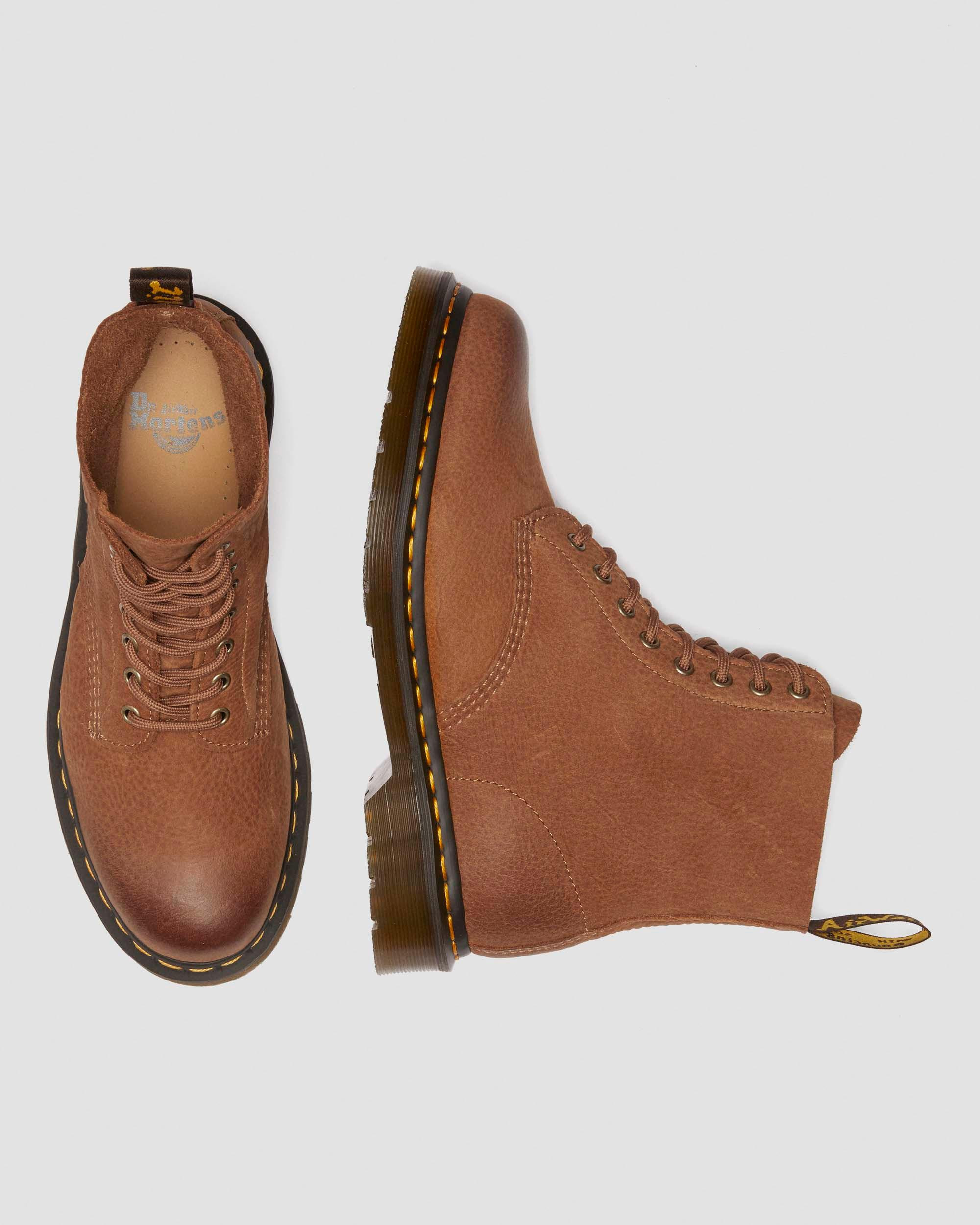 1460 Pascal Tumbled Nubuck Lace Up Boots - 2