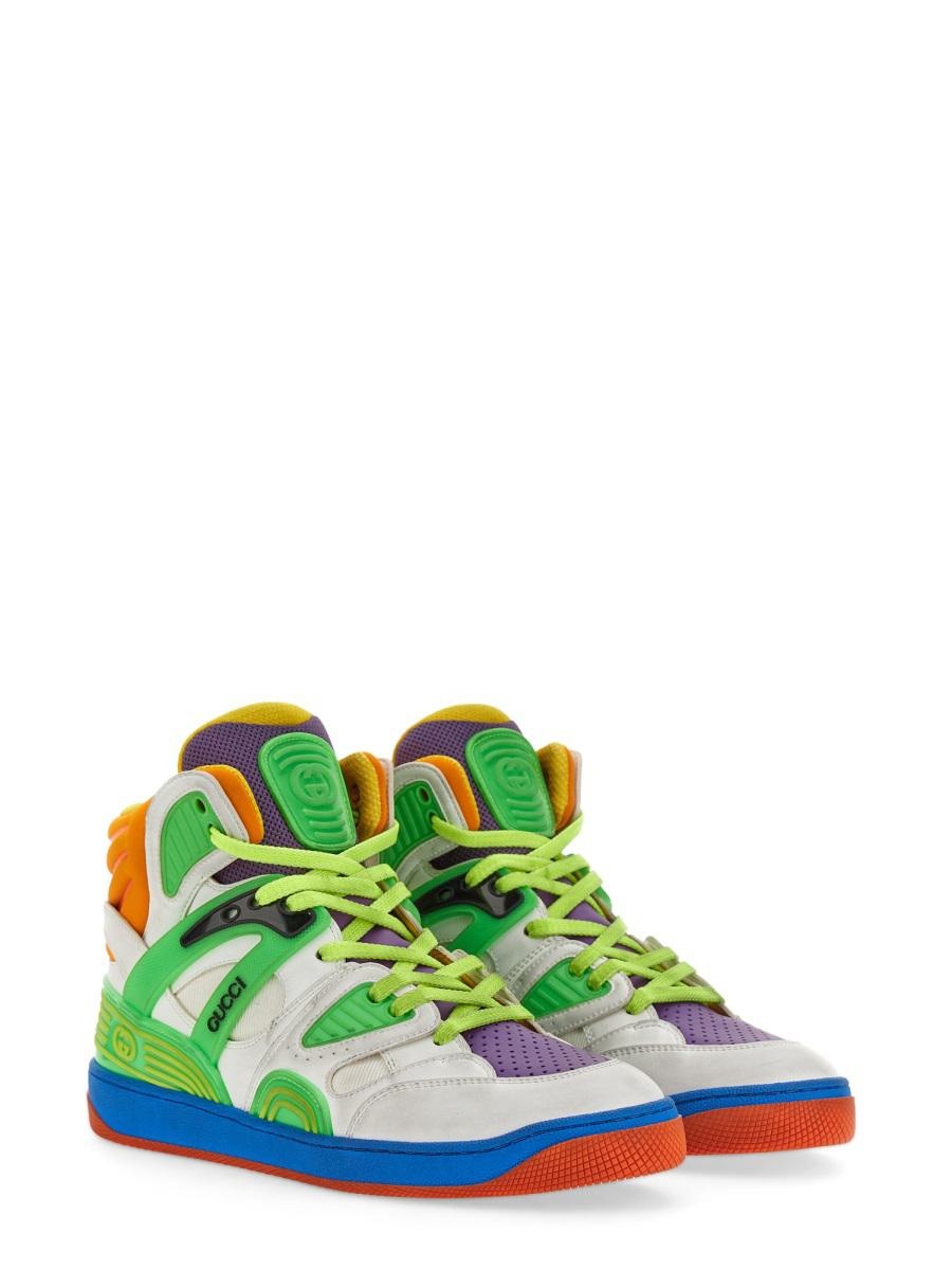 スニーカー GUCCI FW21 SNEAKER BASKET (661310 2SH809062) Buy Gucci Wmns Basket High 'Multi-Color Demetra' - 661310