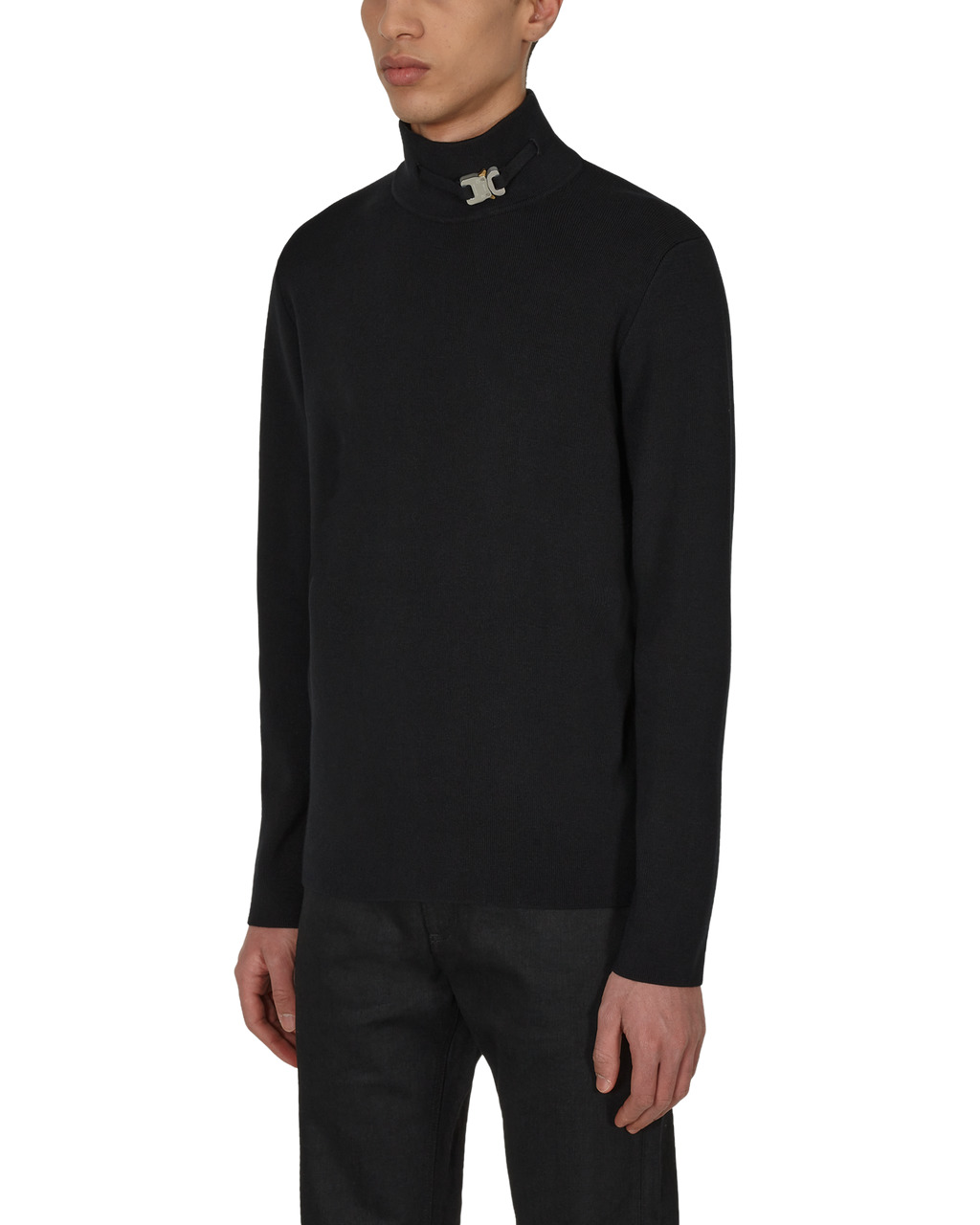 BUCKLE TURTLENECK SWEATER - 3