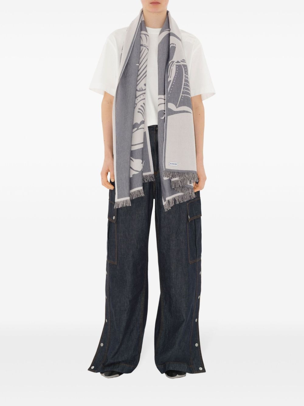 EKD wool cotton scarf - 4