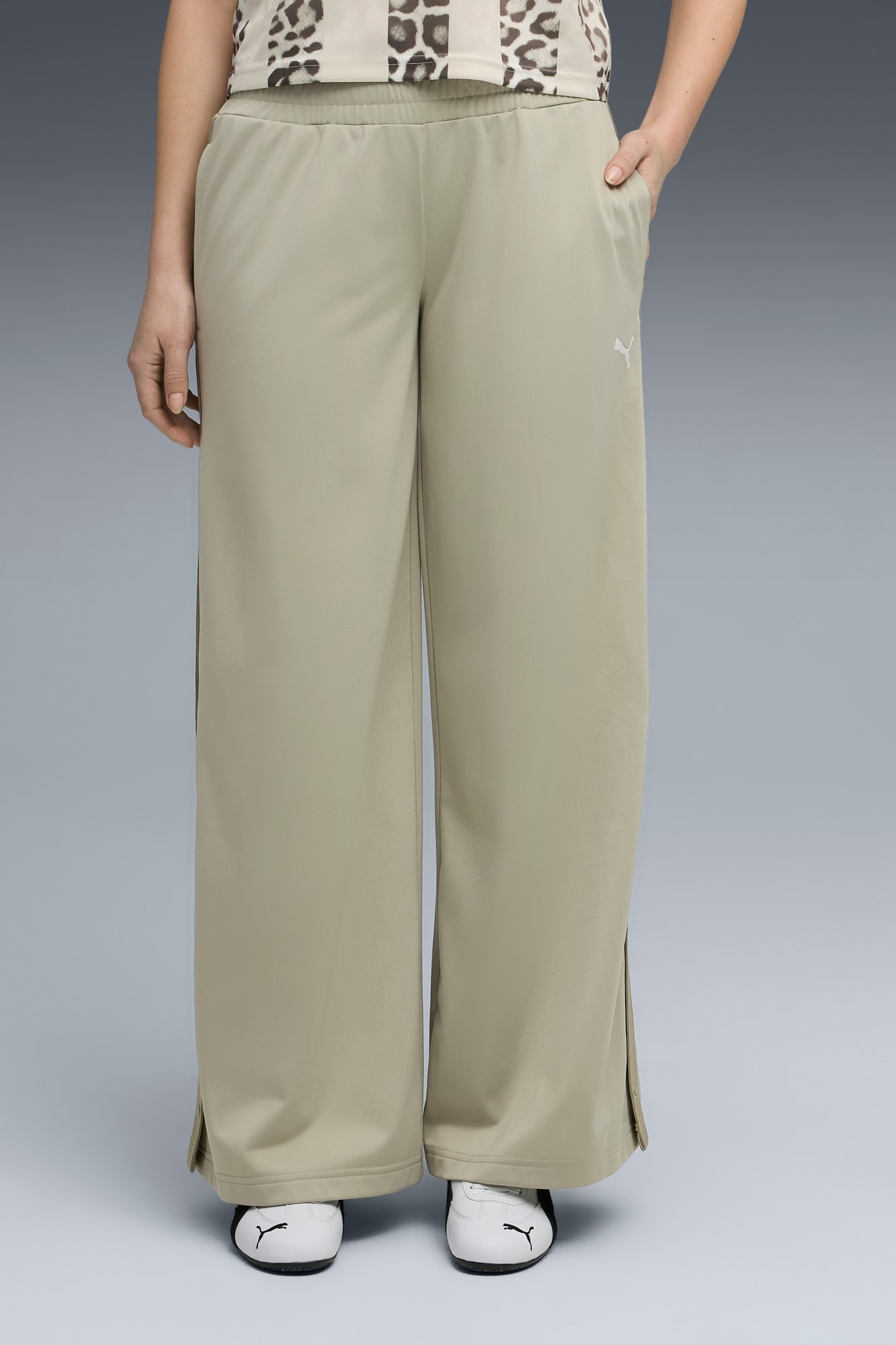 Wardrobe Essentials Women's Low Rise Popper Pants - 3