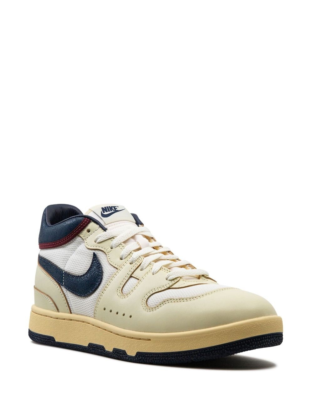 Attack PRM panelled leather sneakers - 2