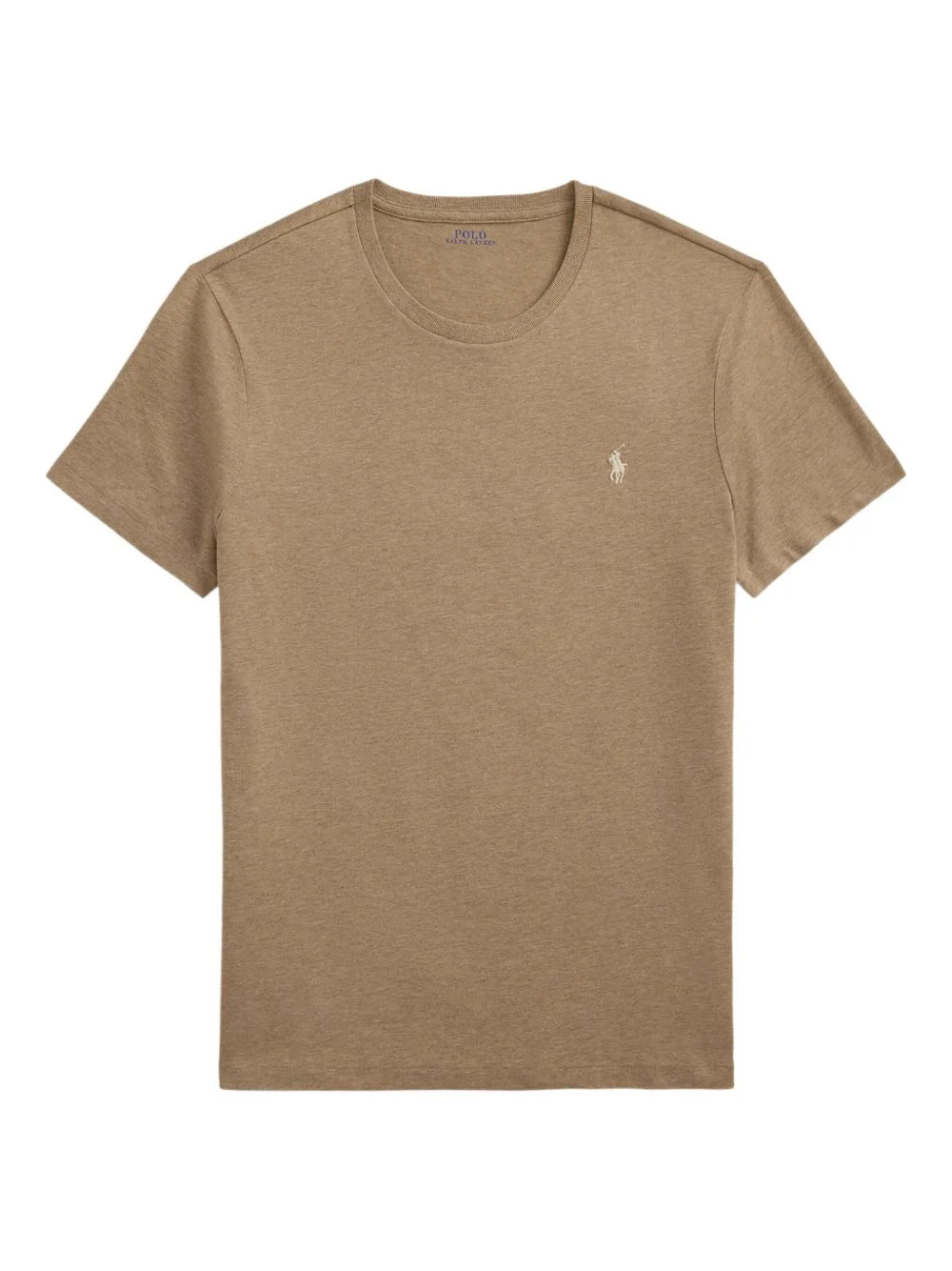 logo-embroidered cotton T-shirt - 1