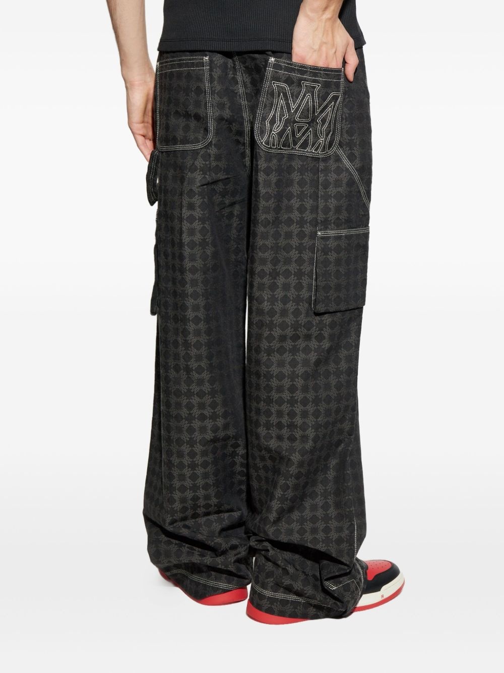 MA Quad checked trousers - 4