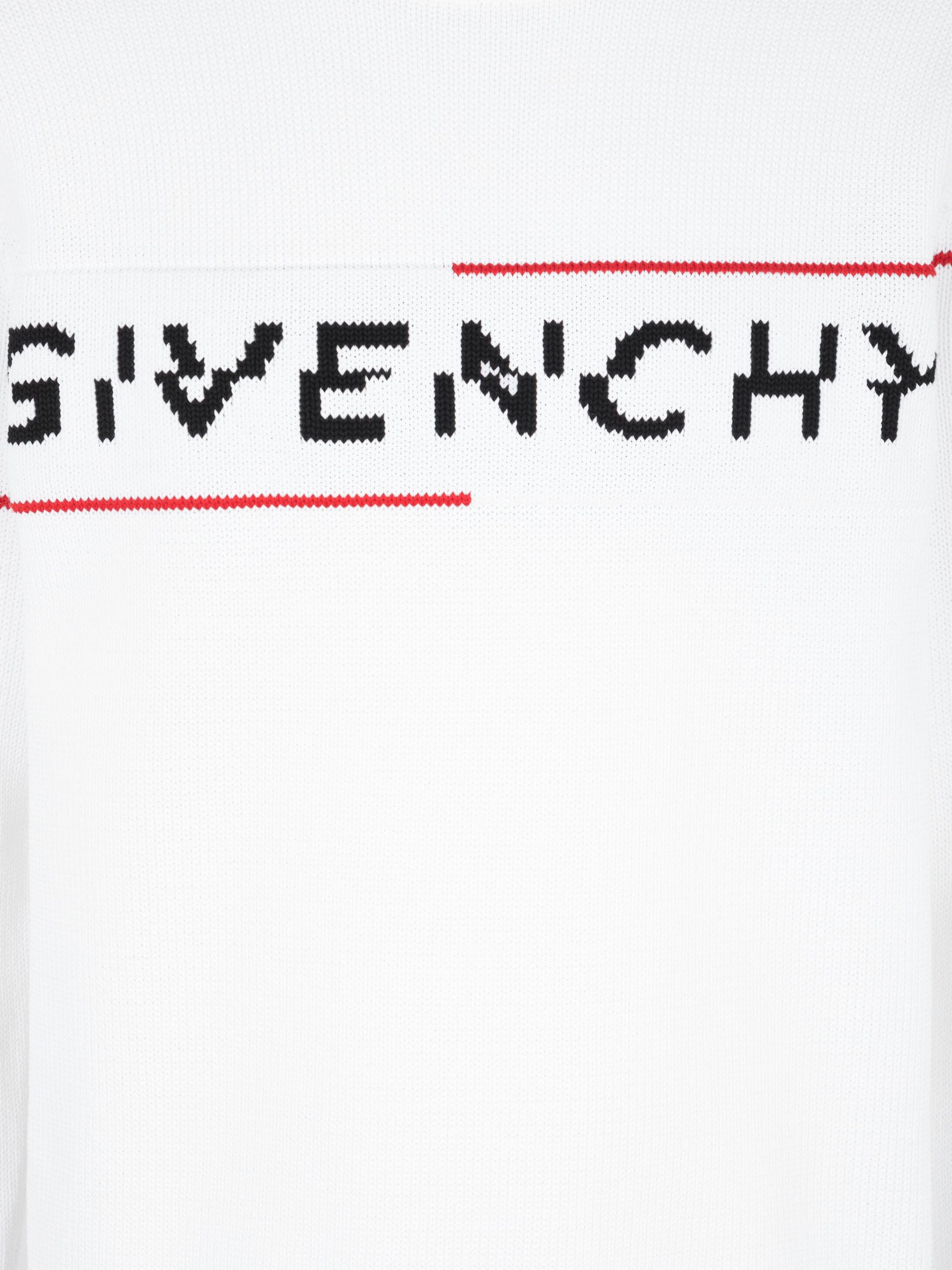 GIVENCHY SPLIT sweater in jersey - 6