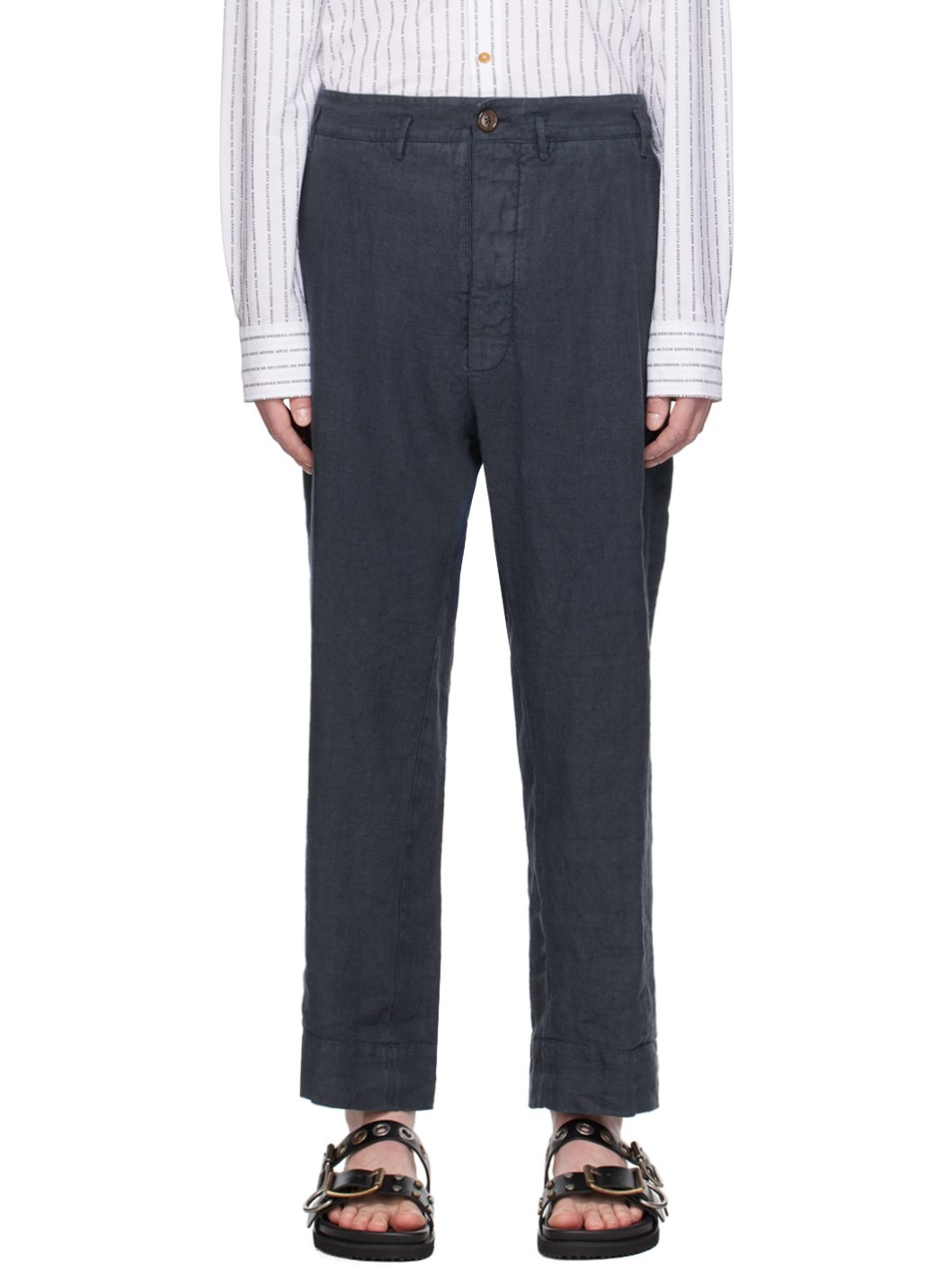 Navy Cruise Trousers - 1