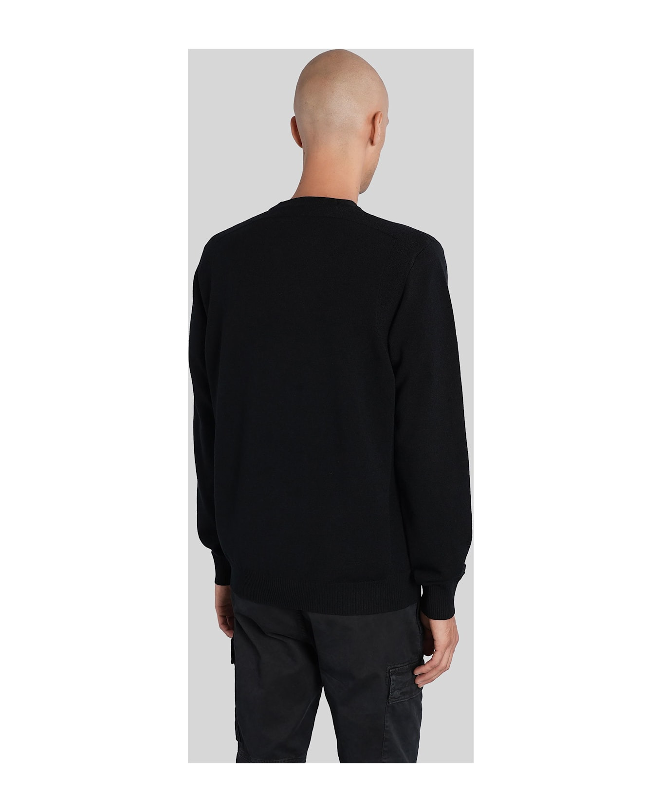 Knitwear In Black Wool - 3