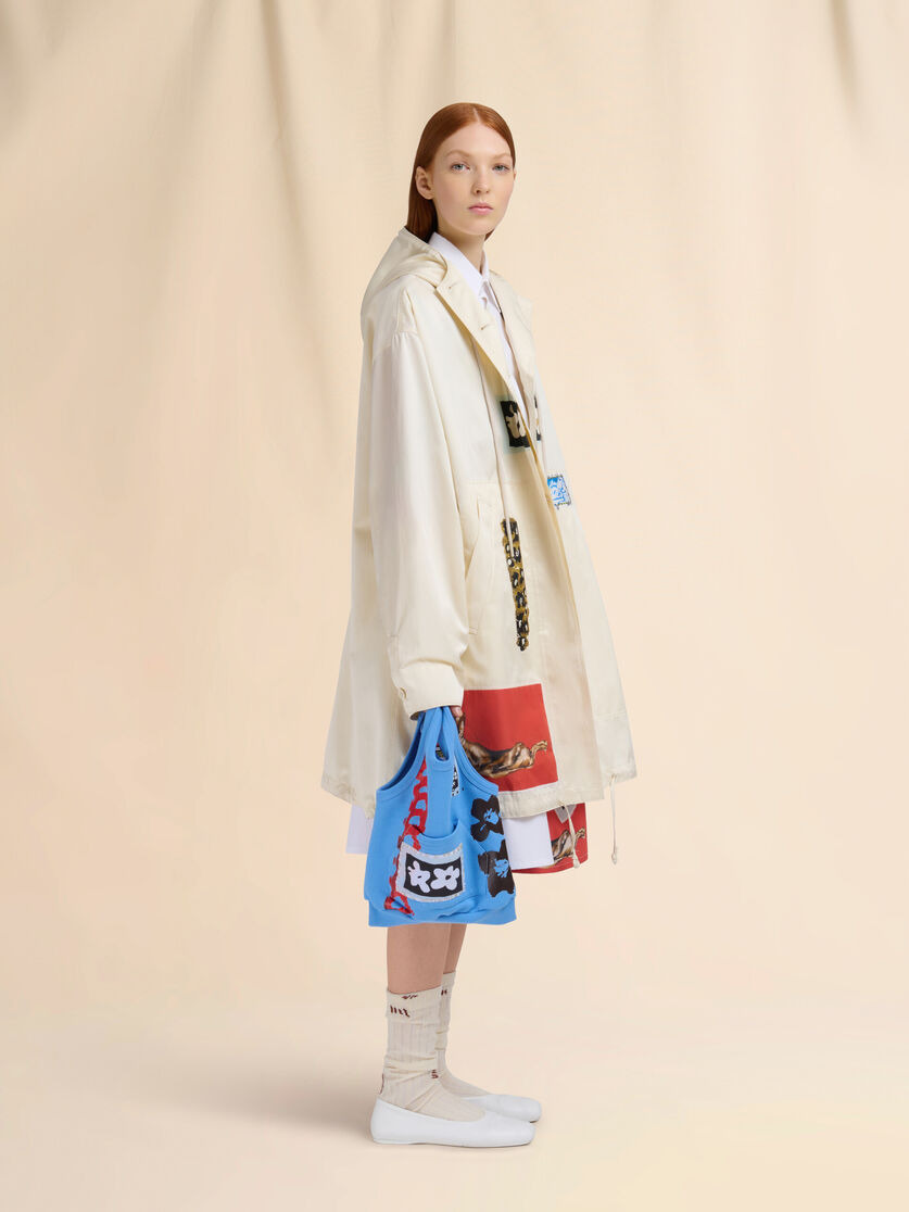 BLUE SWEATSHIRT BAG - 2