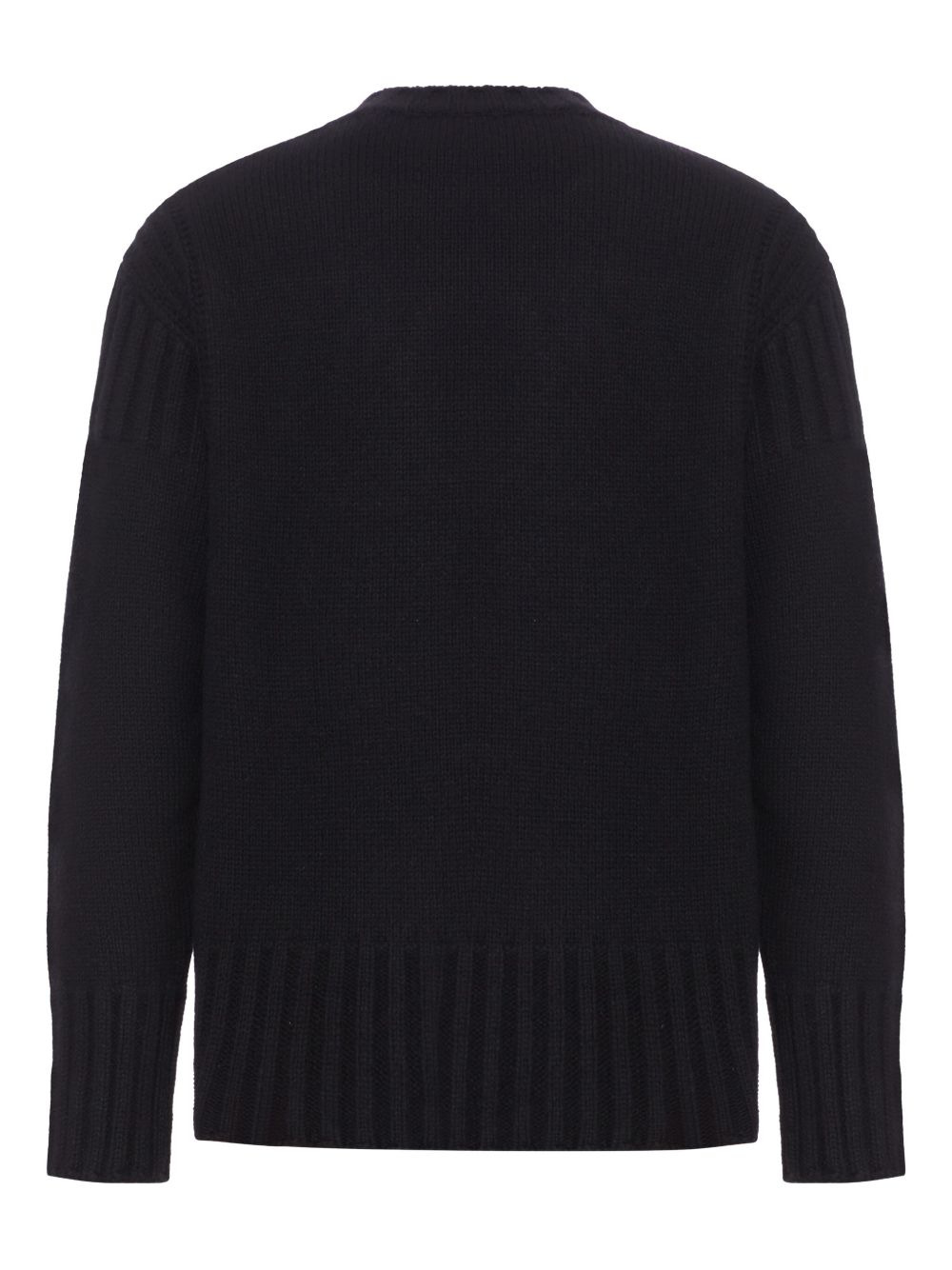 ribbed-cuff cashmere sweater - 2