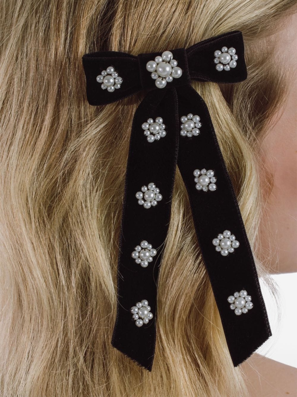 Lynette bow barrette - 3