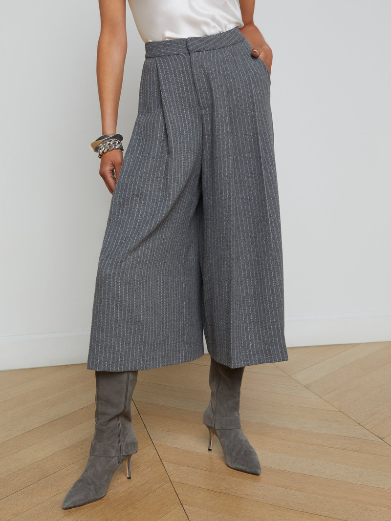 Mahalia Pinstriped Culotte 3