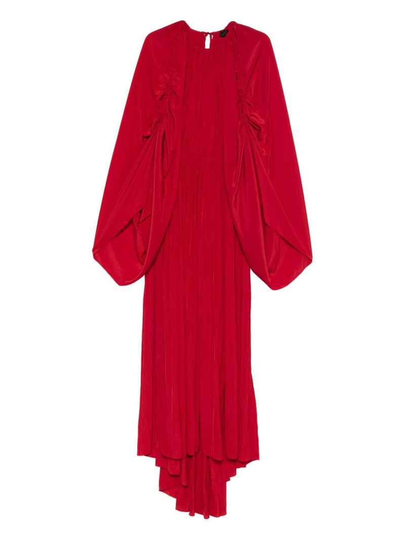gathered maxi dress 1