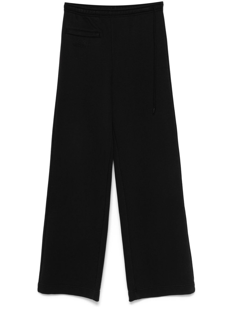 logo-embroidered track pants 1