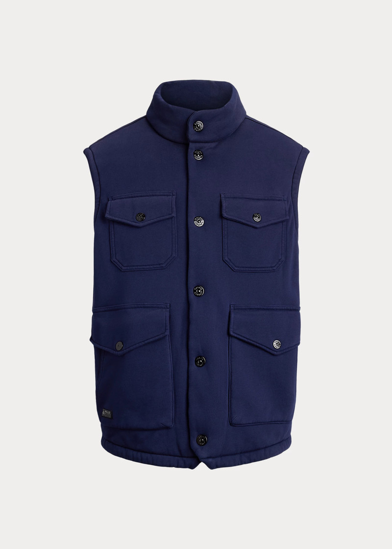 Loopback Fleece Utility Vest 1