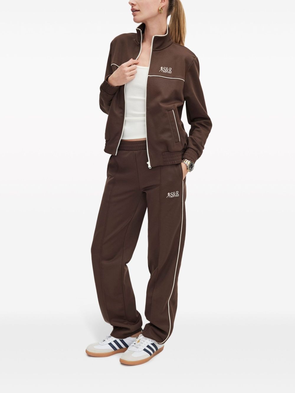 Action side-stripe track pants - 2