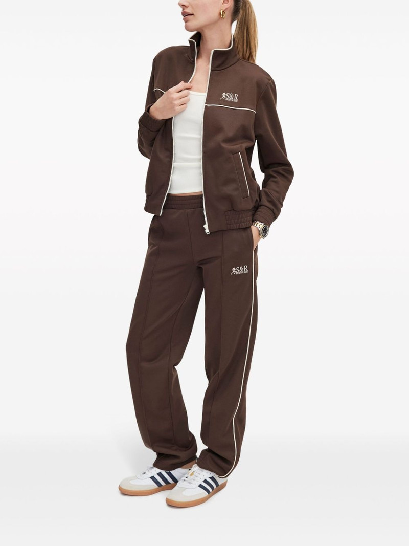 Sporty & Rich Action side-stripe track pants outlook