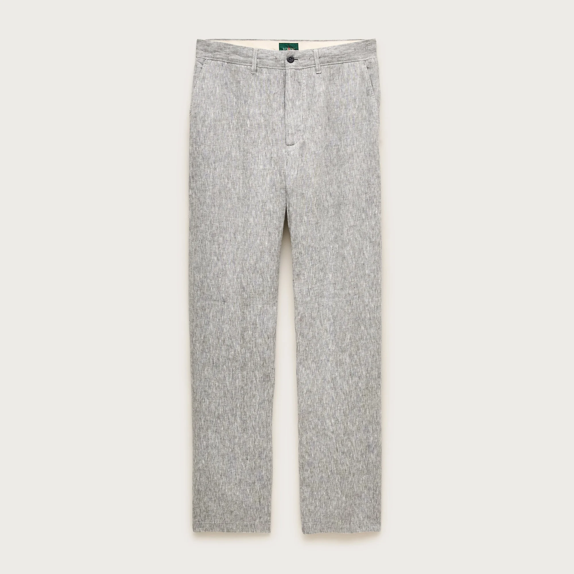 Classic-fit linen trouser - 1