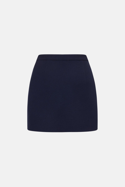Alessandra Rich WOOL MINI SKIRT WITH POCKETS outlook