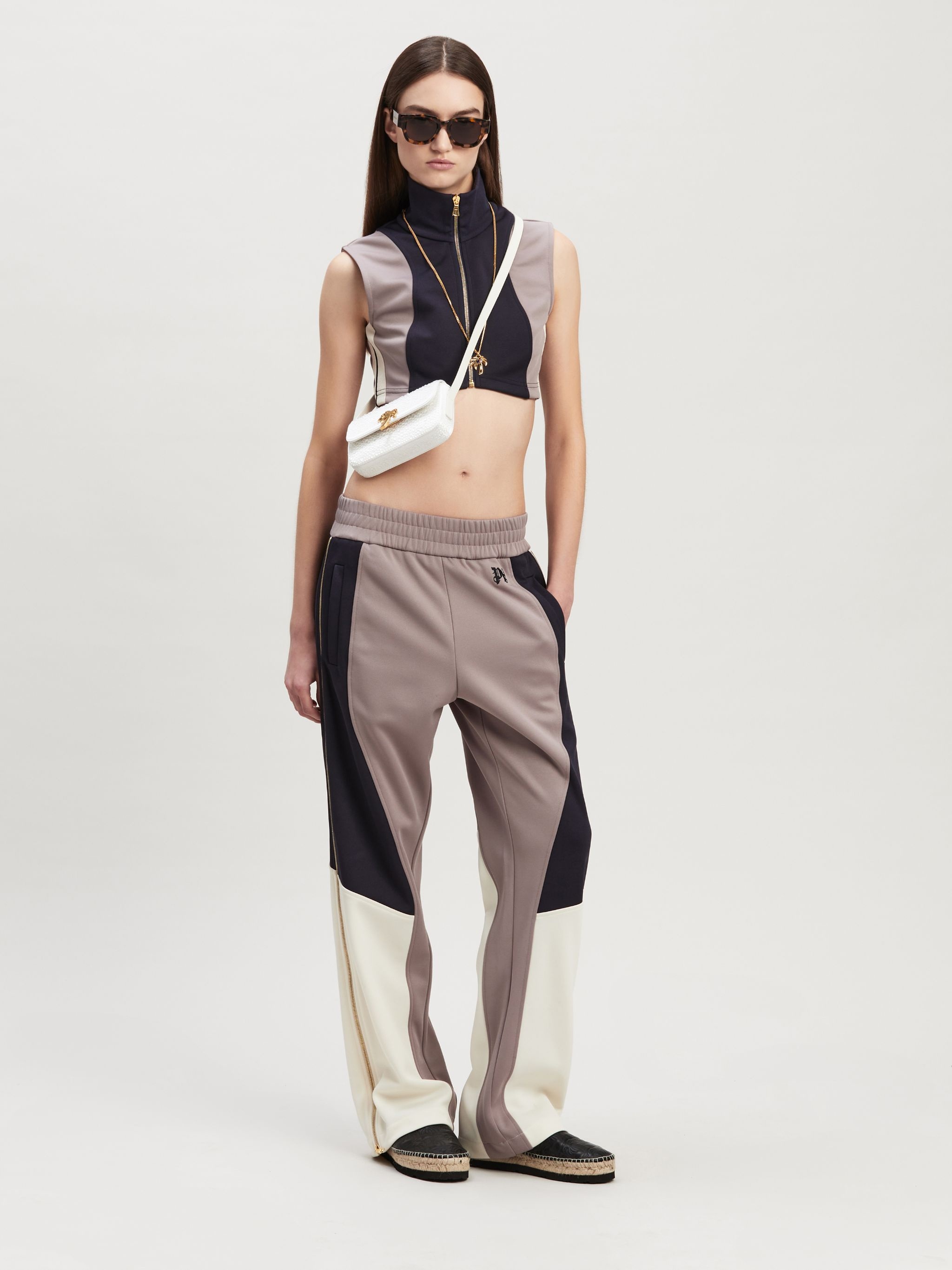 Monogram Colorblock Track Pants - 2