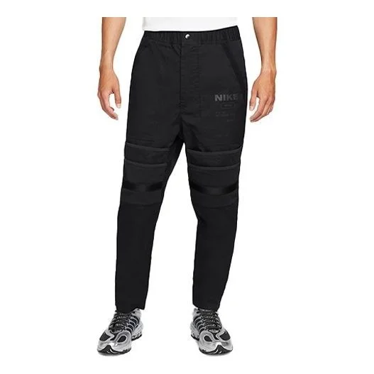 Men's Nike Casual Sports Running Training Casual Long Pants/Trousers Black DD5914-010 - 1