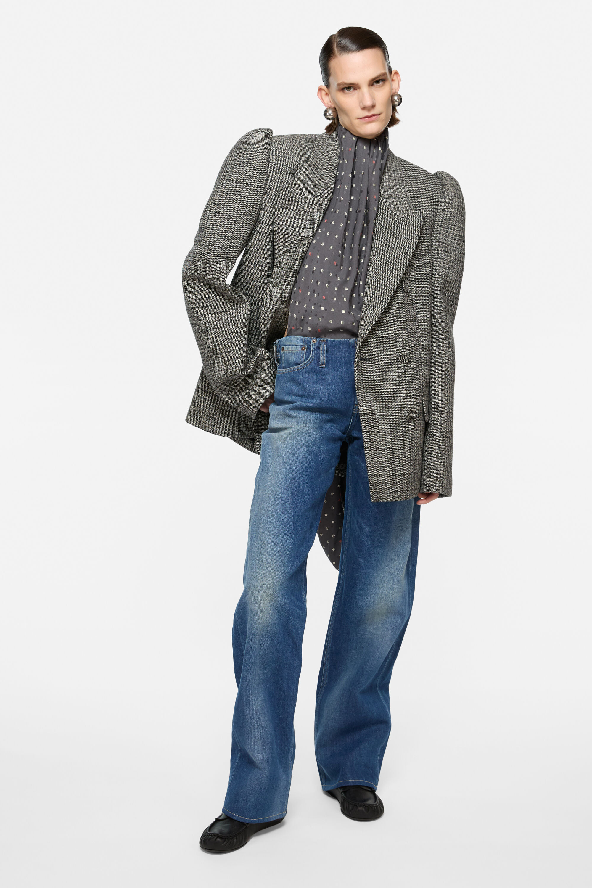 Denim trousers - Mid Blue - 2