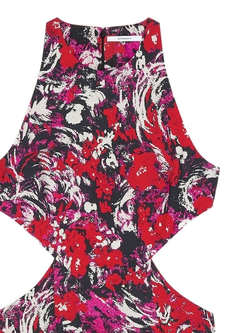 Givenchy cut-out floral maxi dress outlook