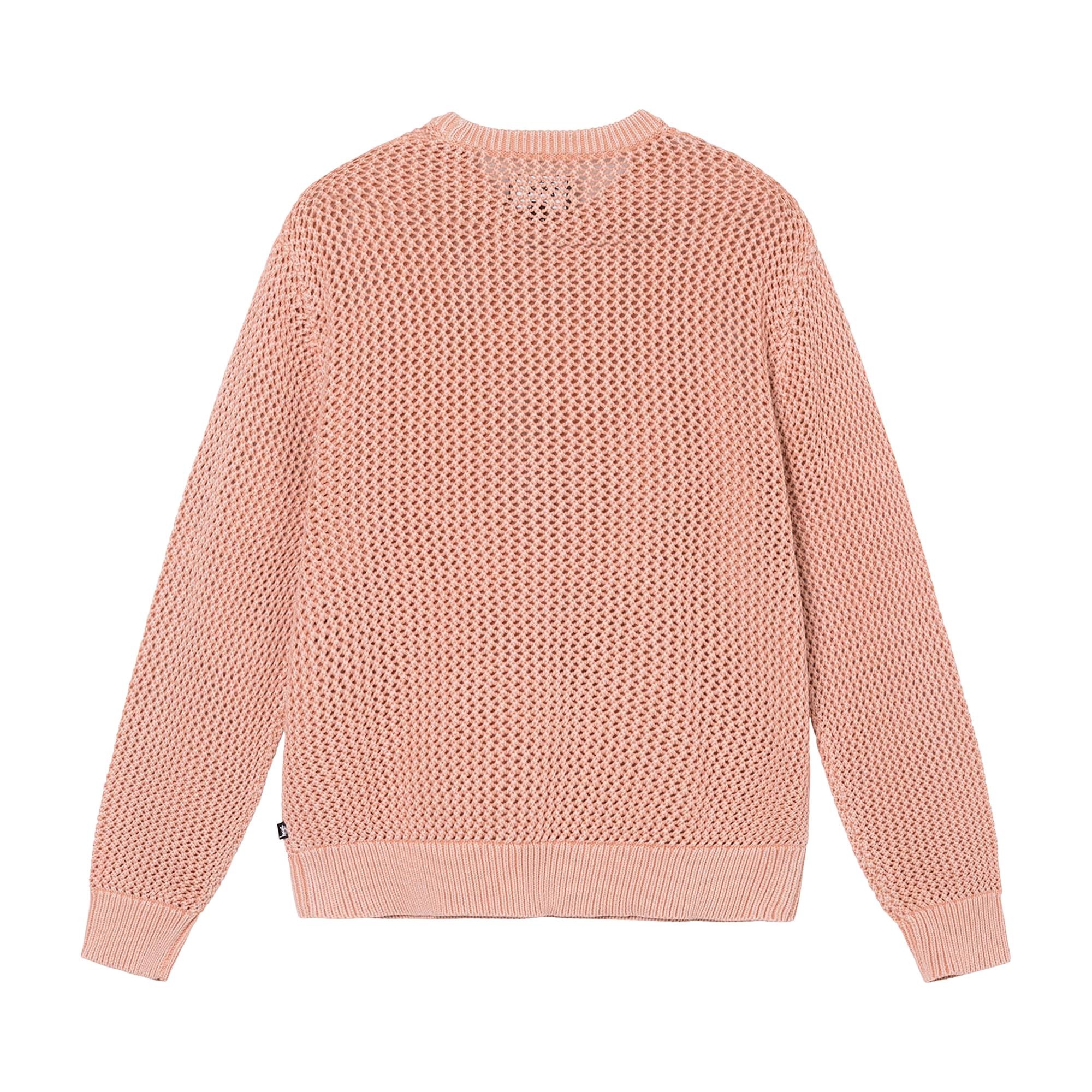 Stussy Pigment Dyed Loose Gauge Sweater 'Peach' - 2