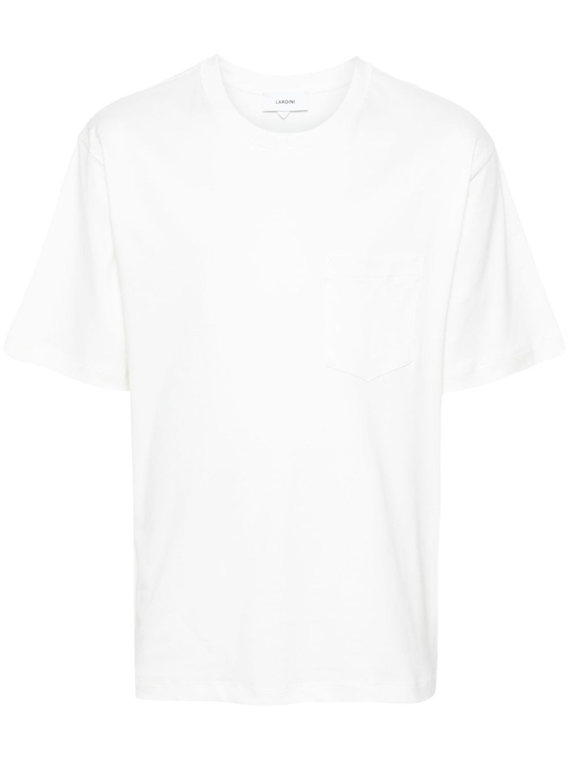 patch-pocket cotton T-shirt 1