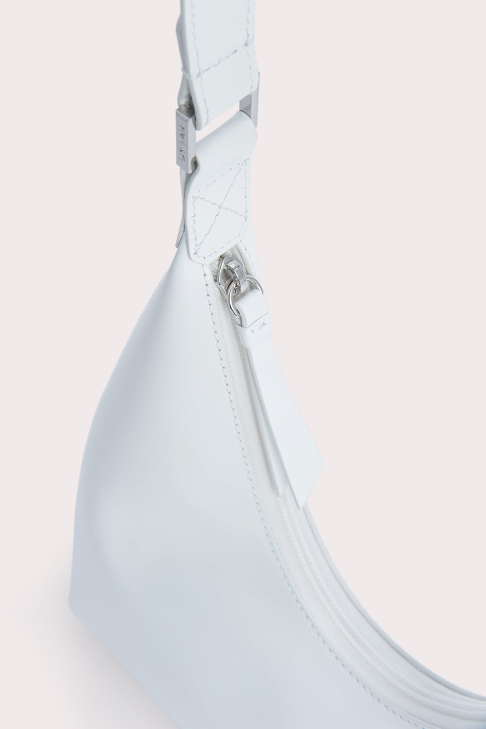 Amber White Semi Patent Leather - 4
