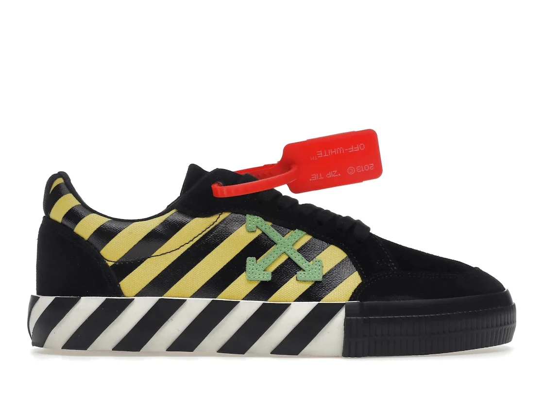 OFF-WHITE Vulc Low Black Yellow Green - 1