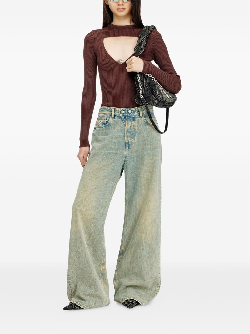 Diesel 1996 D-sire 007cy relaxed wide-leg jeans outlook