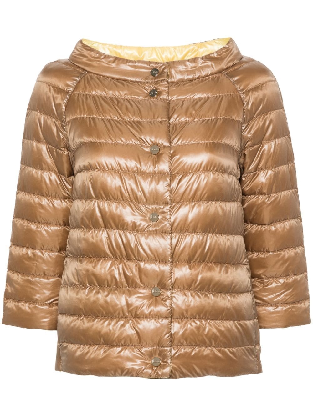 reversible puffer jacket - 1