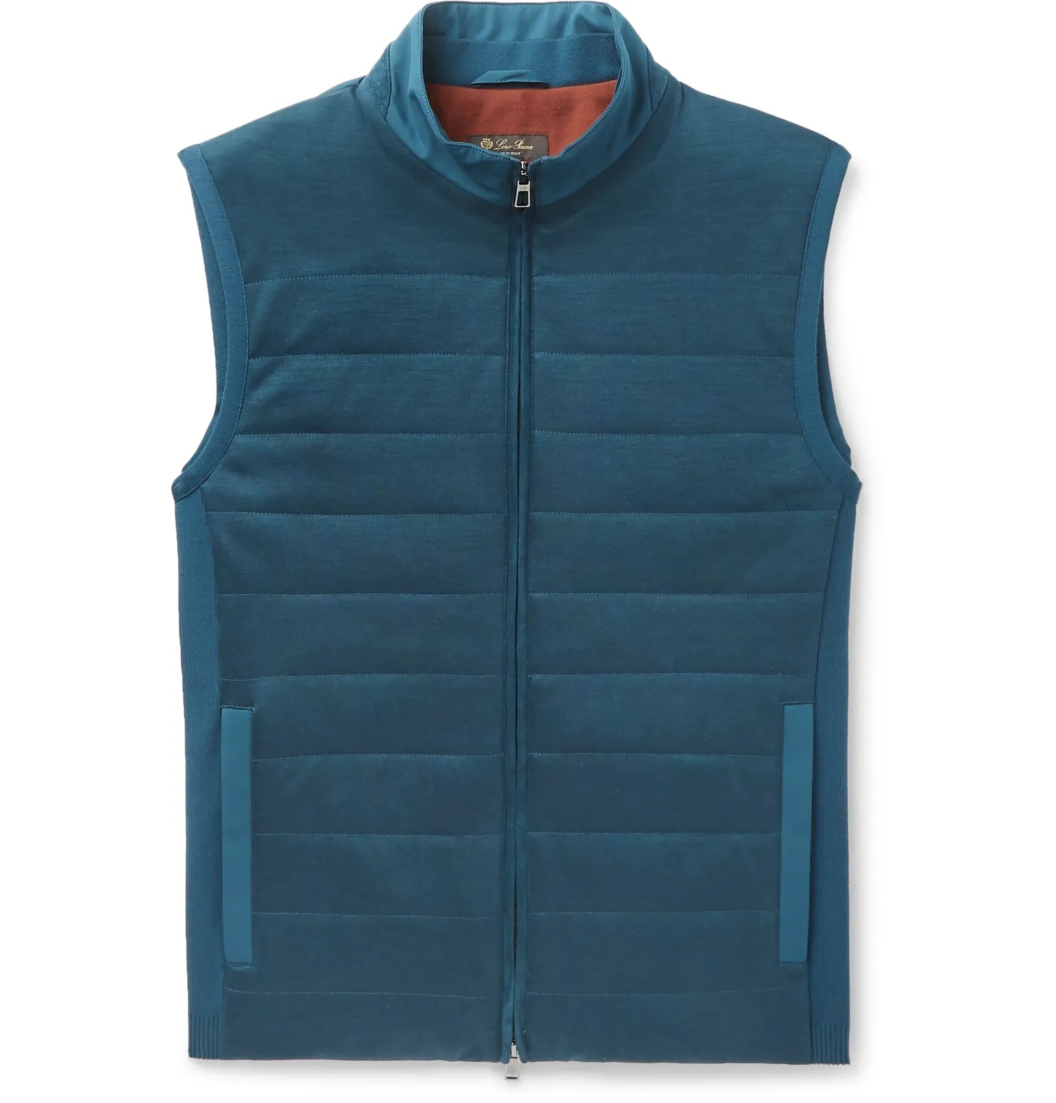 Storm System Quilted Shell and Virgin Wool Gilet - 1