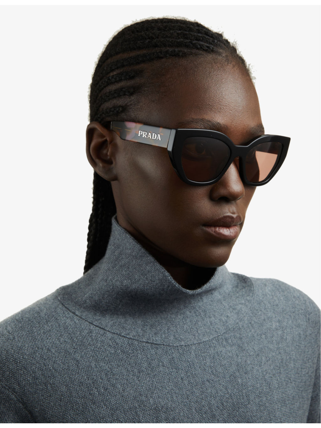 PR A09S butterfly-frame tortoiseshell acetate sunglasses - 2