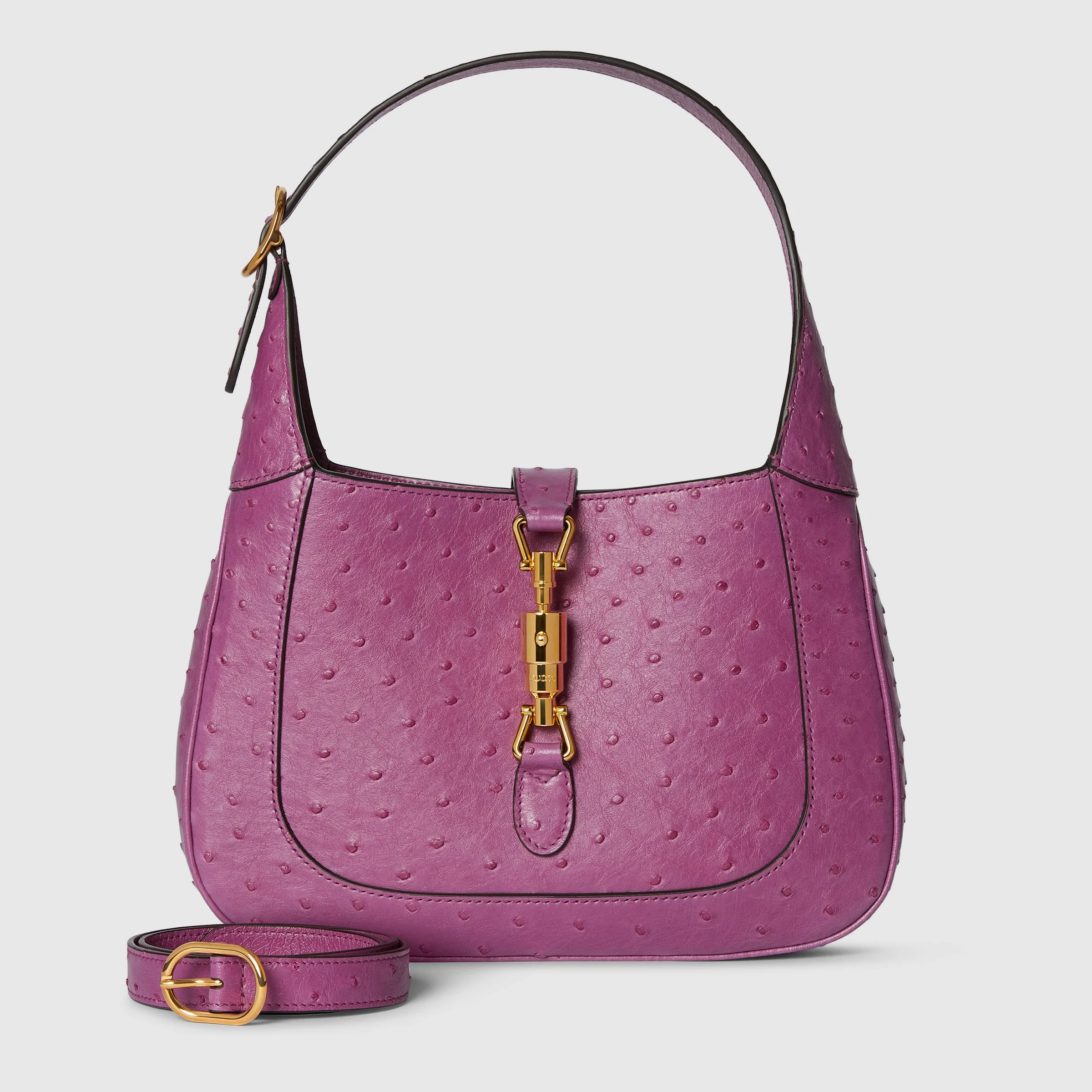 Gucci Jackie 1961 ostrich medium bag - 1