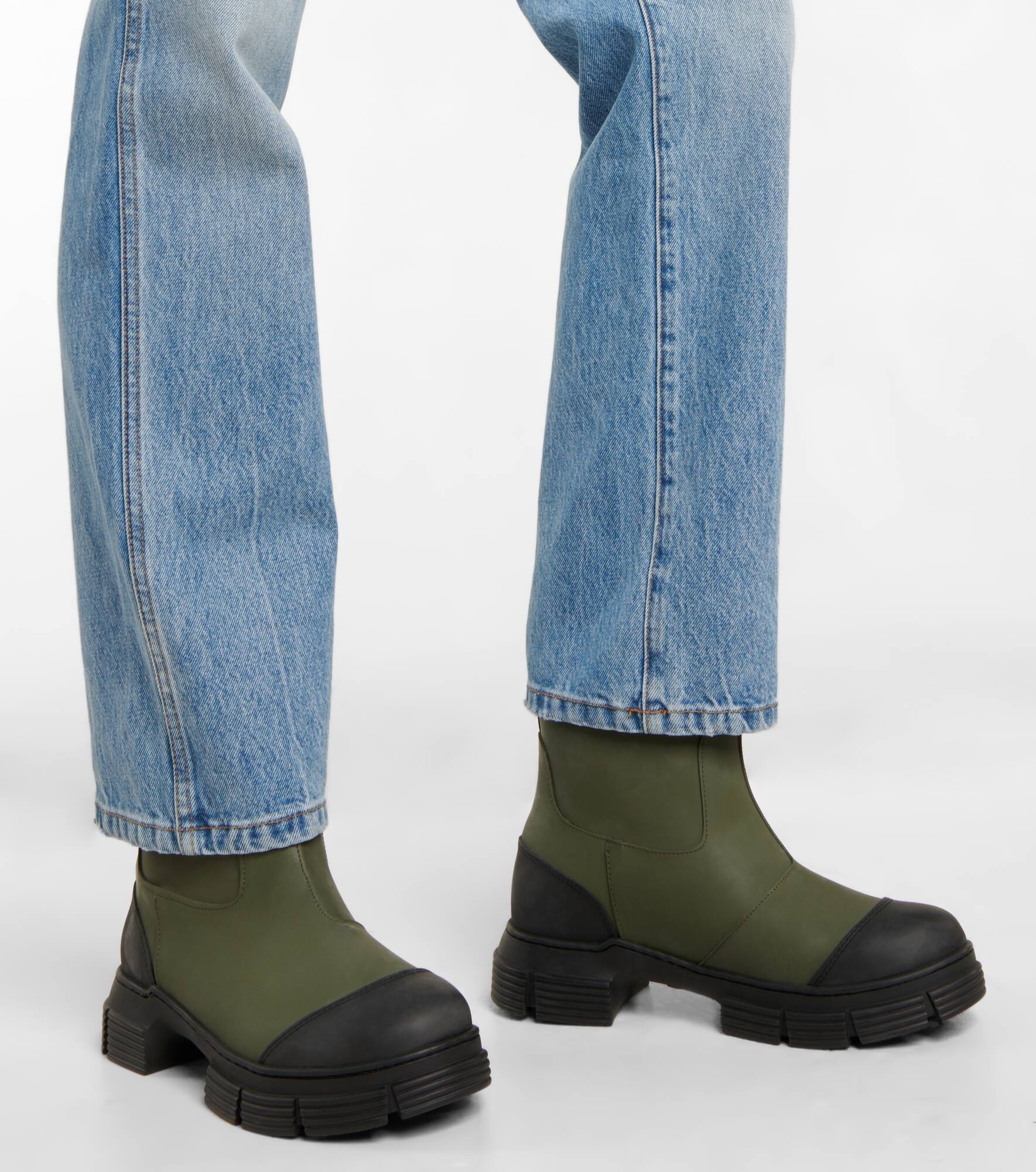 Rubber ankle boots - 4