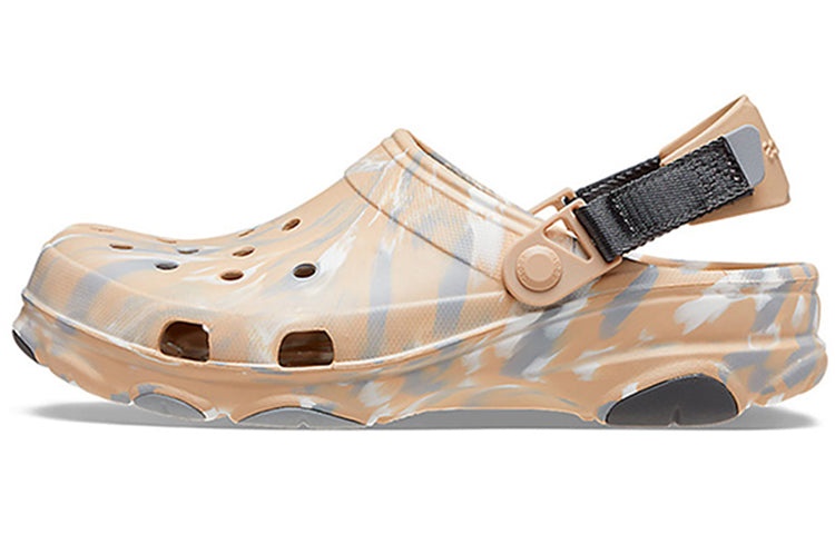 Crocs All Terrain Marbled Classic Clog 'Chai Multi' 207887-2ZM - 2
