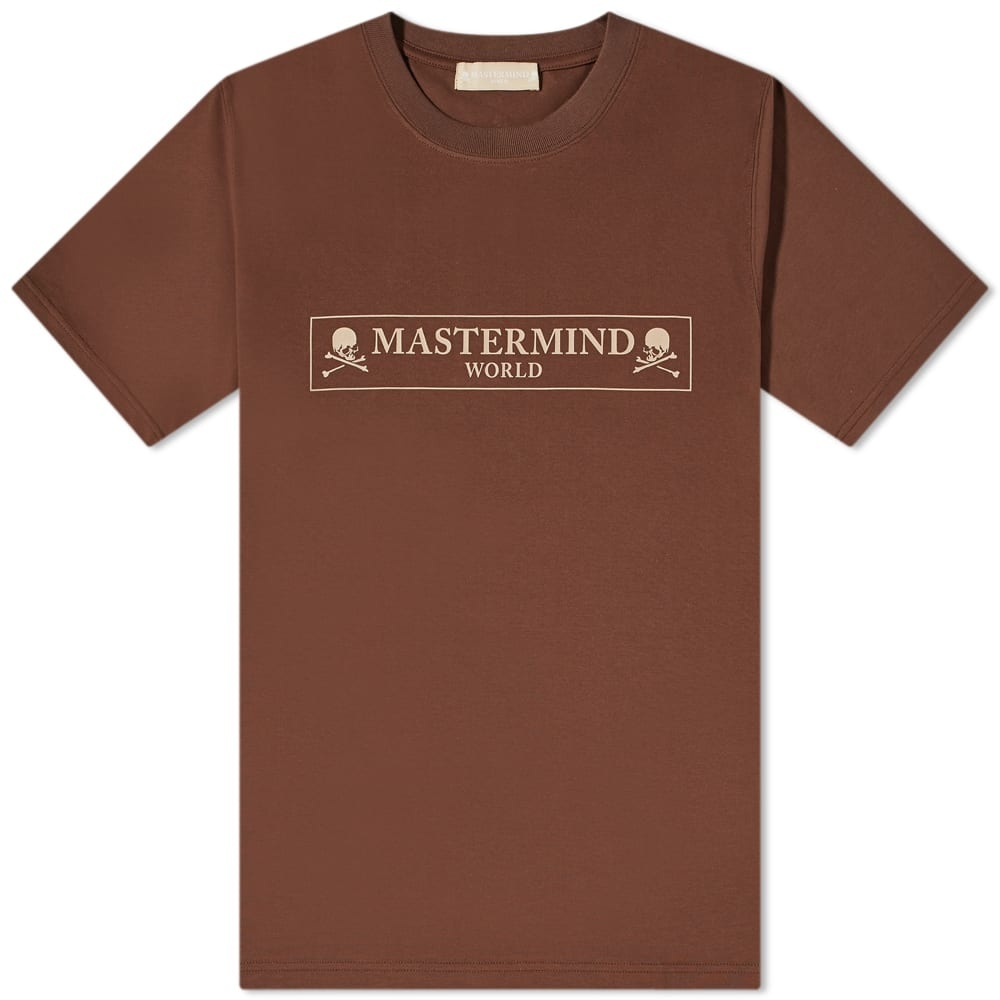 MASTERMIND WORLD Regular Box Logo Tee - 1