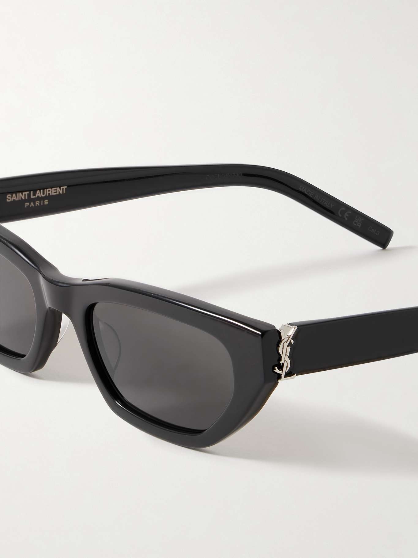 Cat-eye acetate sunglasses - 4