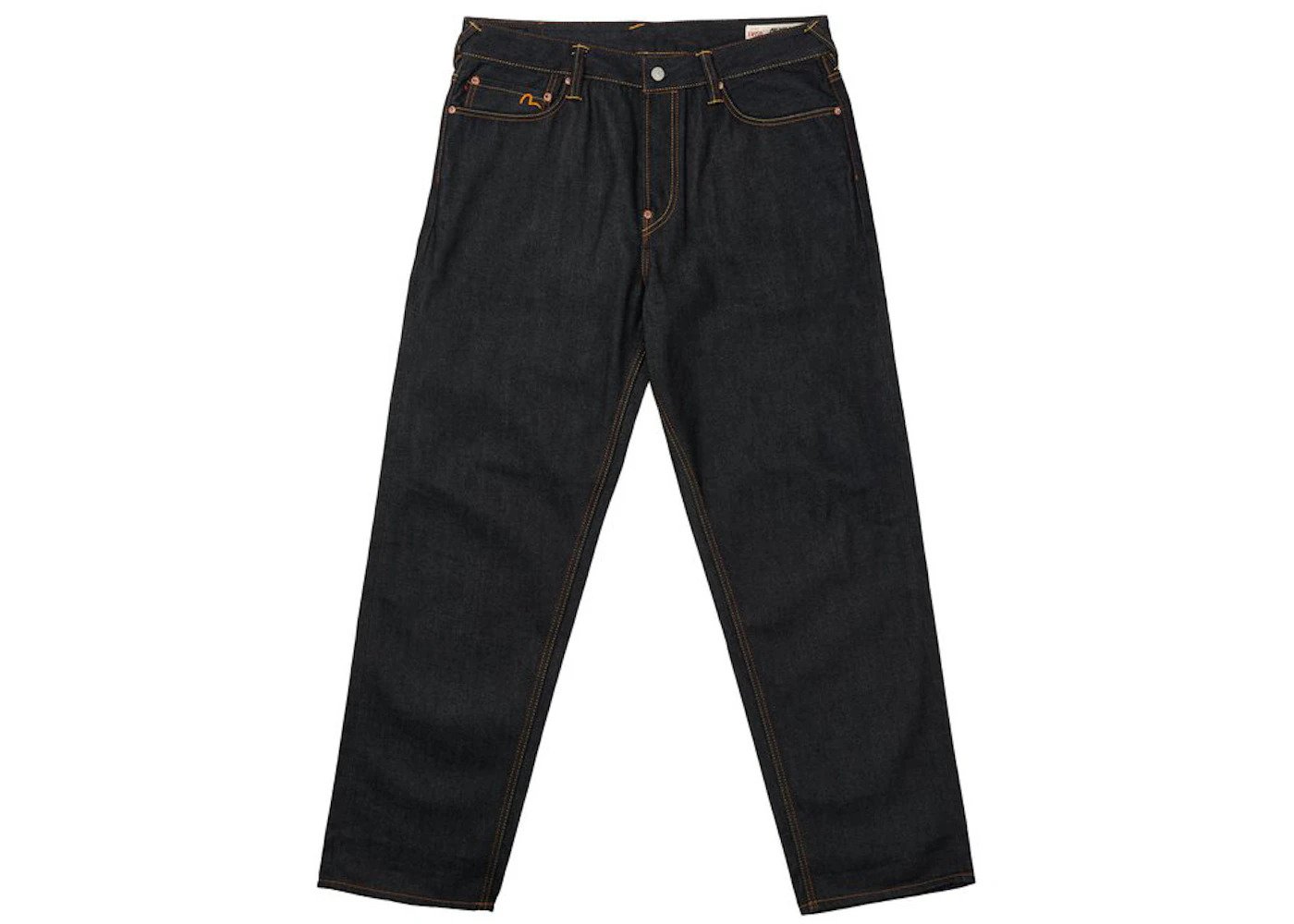 Palace x Evisu 2008 Classic Seagull Denim Jeans Indigo Raw - 2