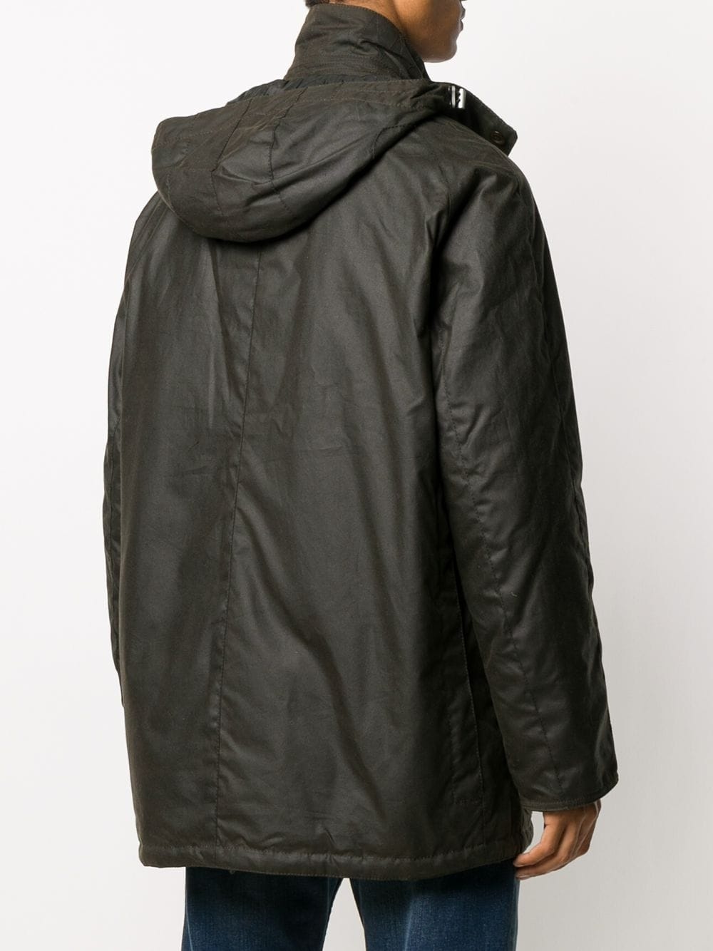 short hooded coat - 4