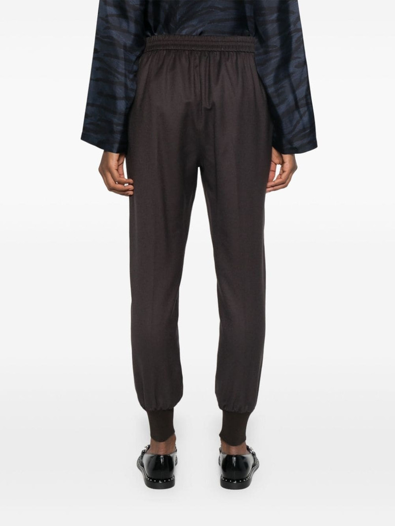 wool tapered trousers 4