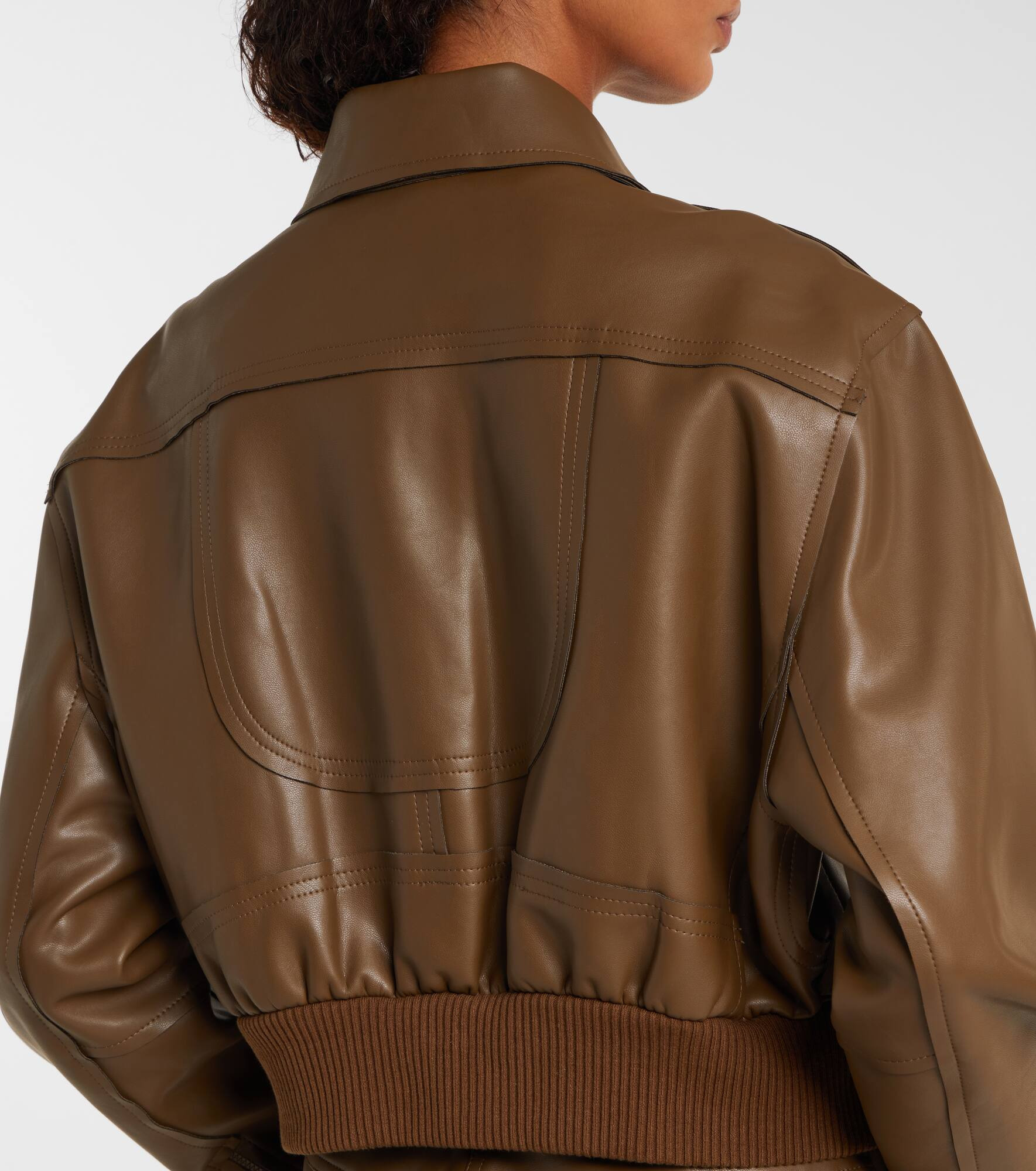 Cropped blouson - 7