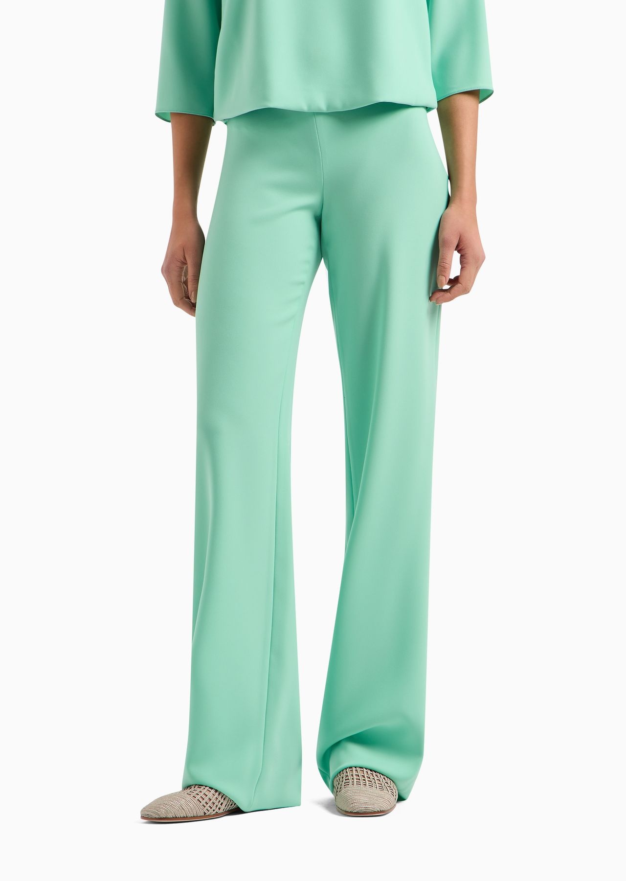 Techno cady palazzo trousers - 2