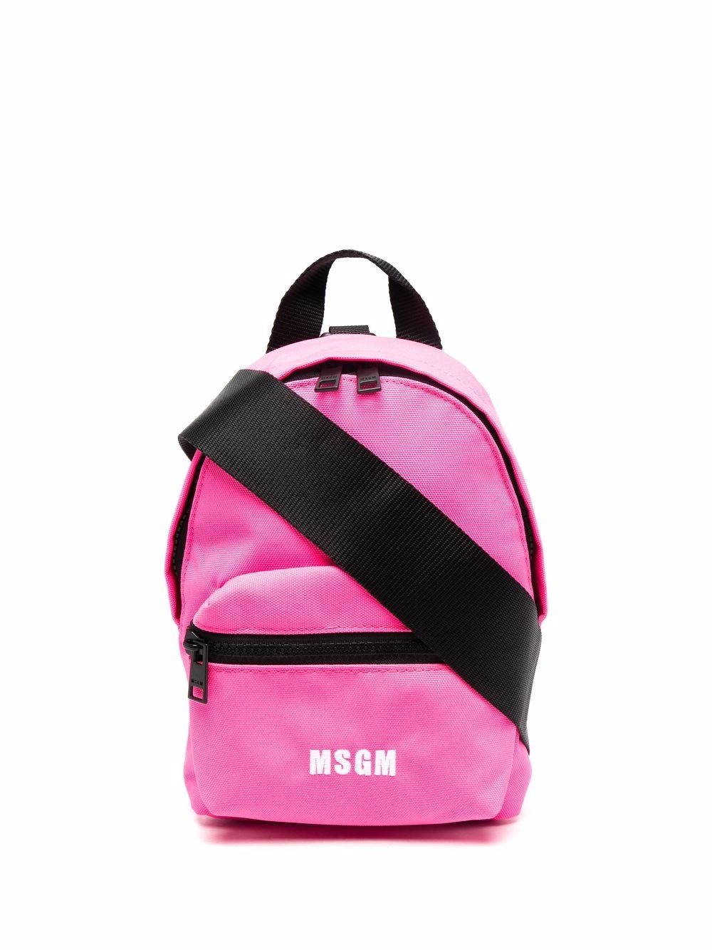 mini logo-print backpack - 1