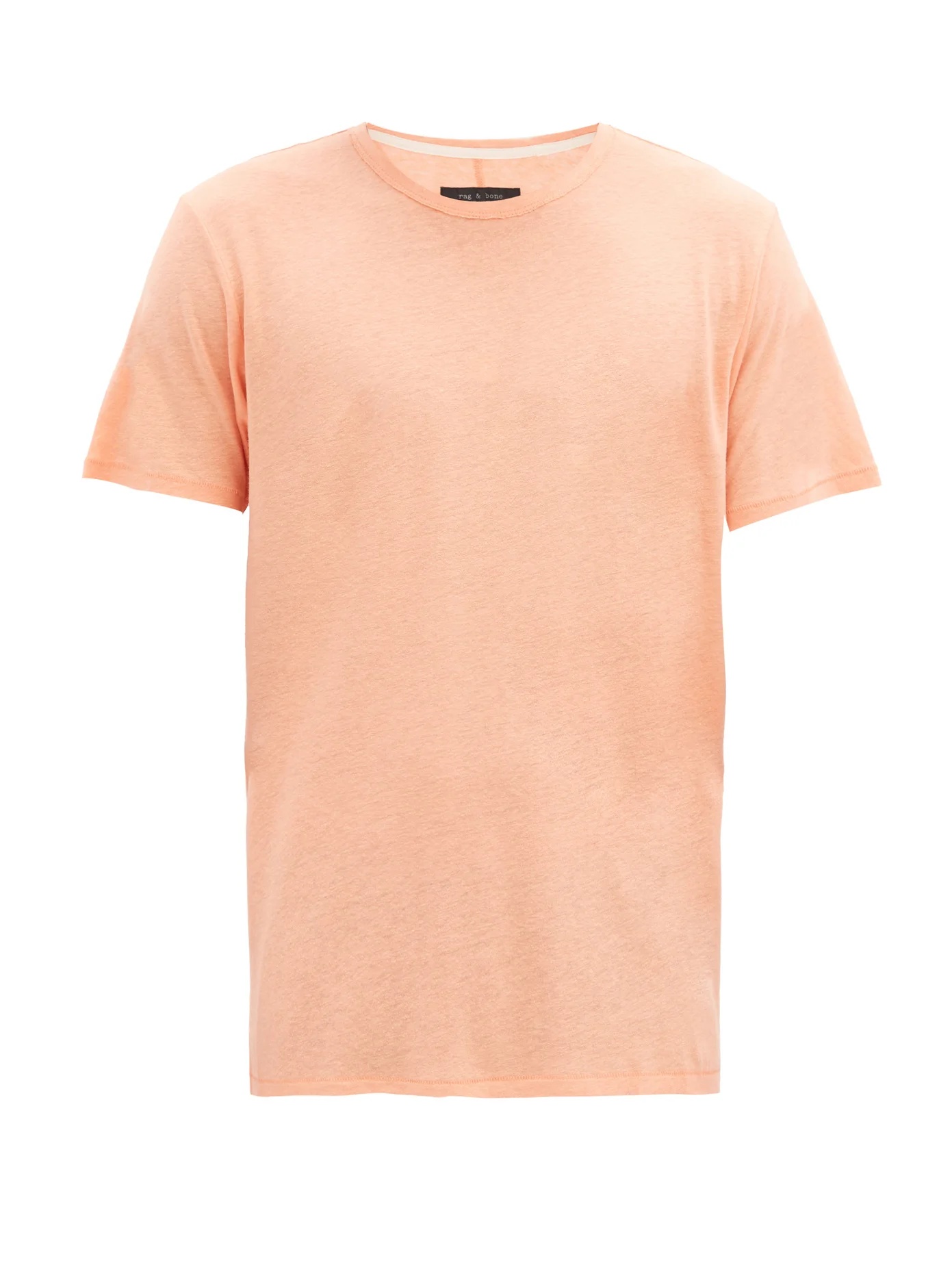 Air linen-blend jersey T-shirt - 1