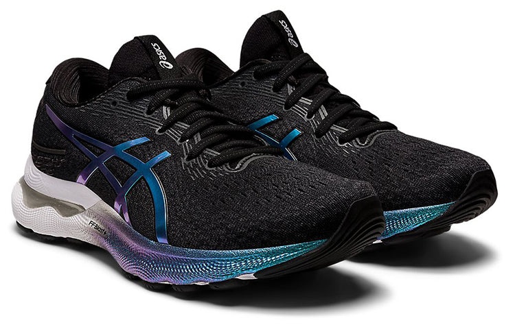 (WMNS) ASICS Gel Nimbus 24 'Black Teal' 1012B306-001 - 3