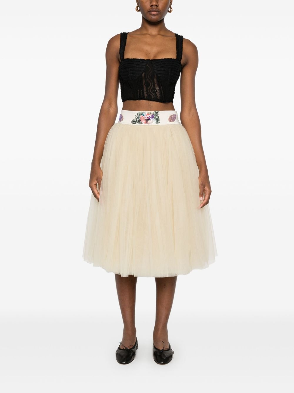 Sunset Lily midi skirt - 2